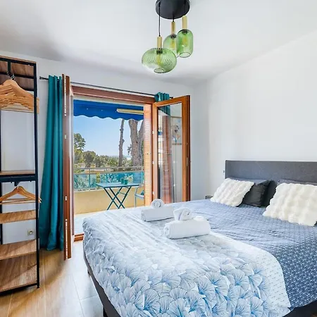 Stunning Modern 2 Bedroom With Pool 5-min Walk To 博尔马斯·莱斯·米默萨斯